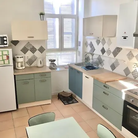 Grand T2 Lumineux Renove Centre Apartment Lamalou-les-Bains